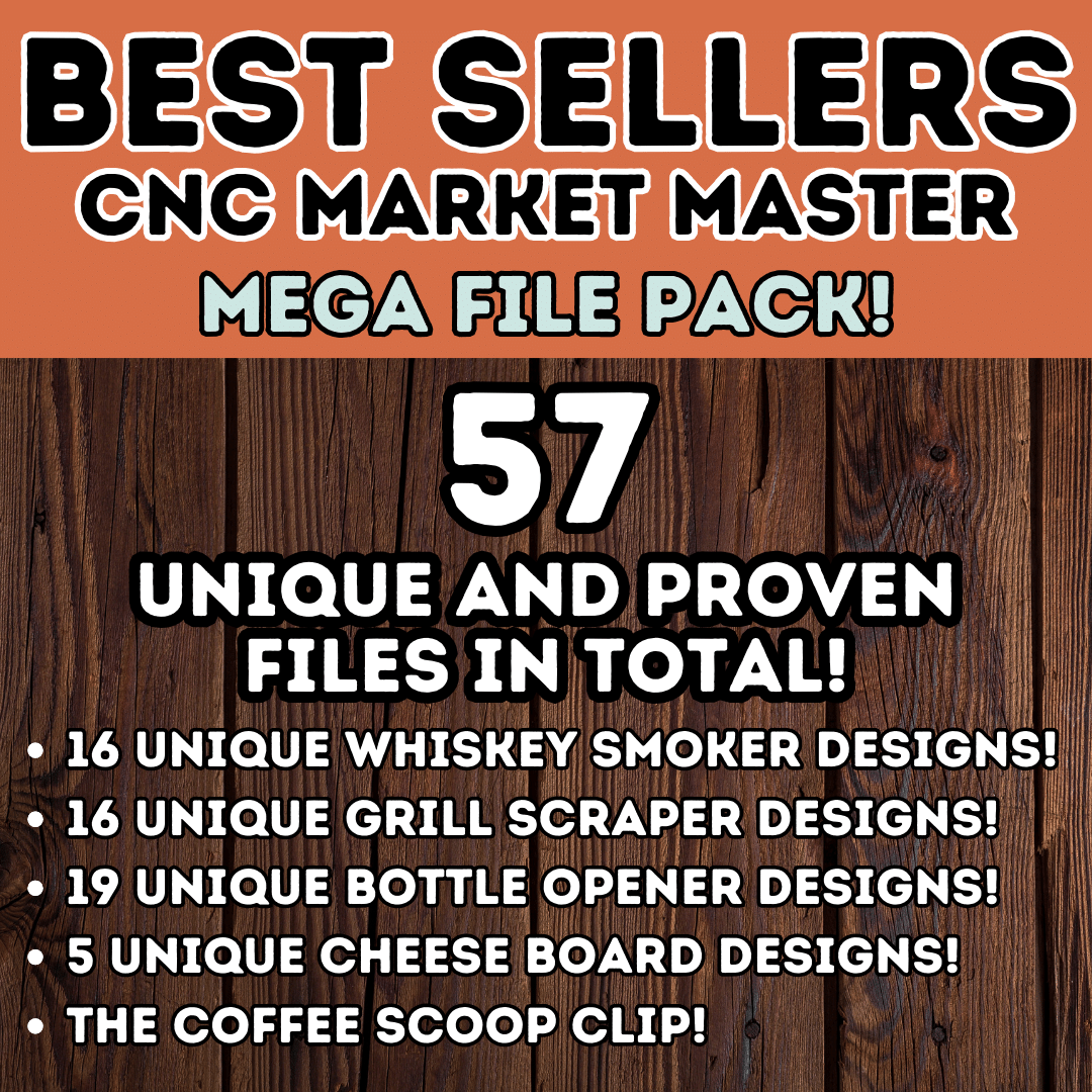 Best Sellers CNC Market Master Mega File Pack