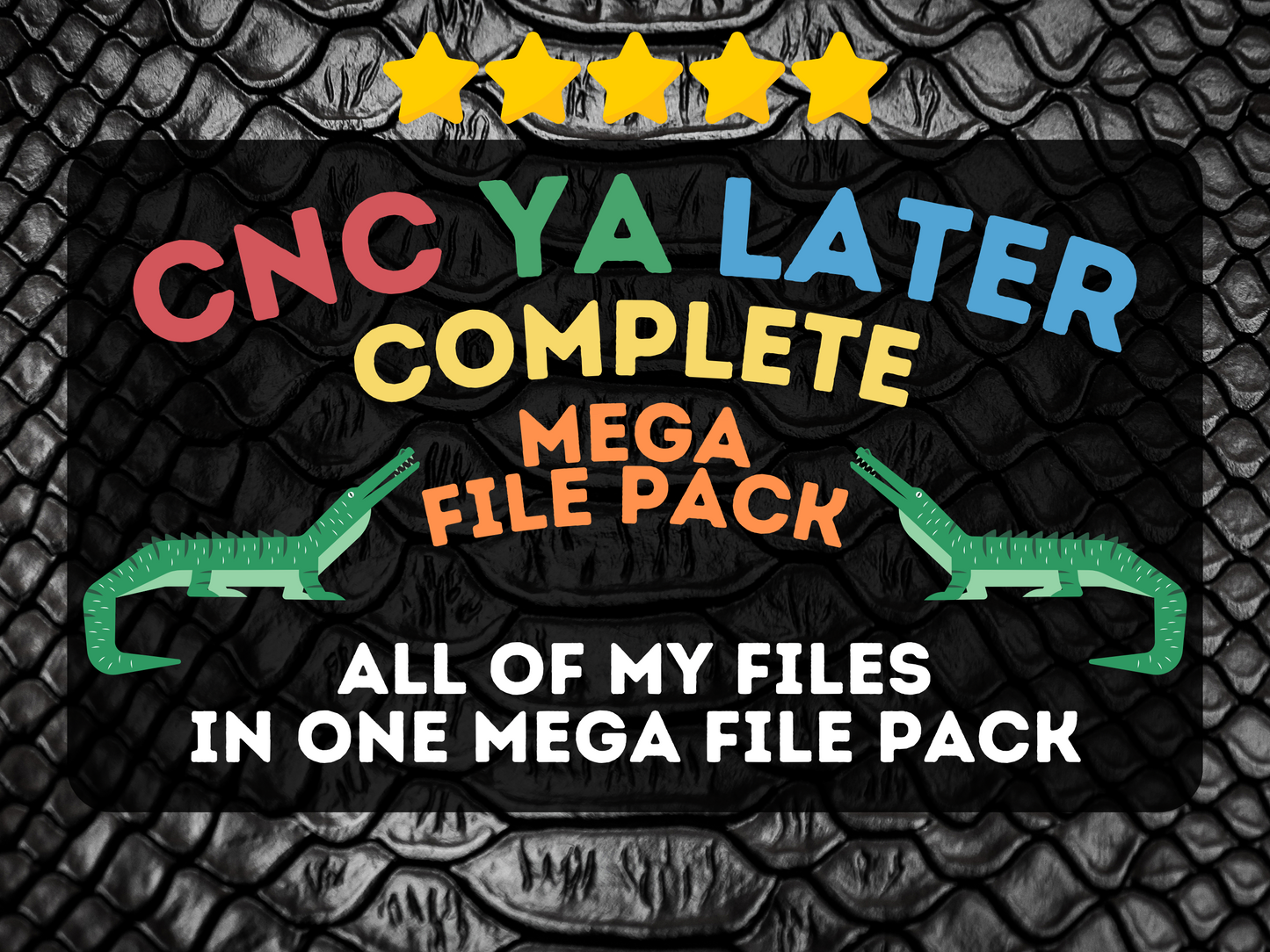 COMPLETE CNCYALATER MEGA FILE PACK!