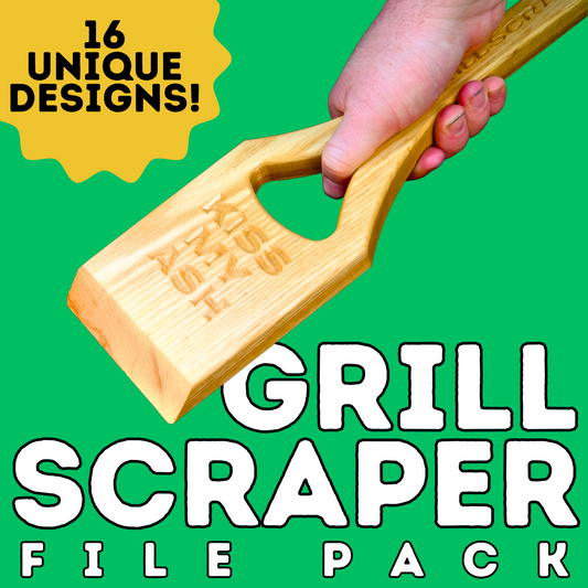 Grill Scraper CNC File Pack