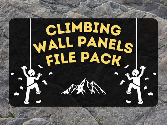 Climbing Wall Panels File Pack