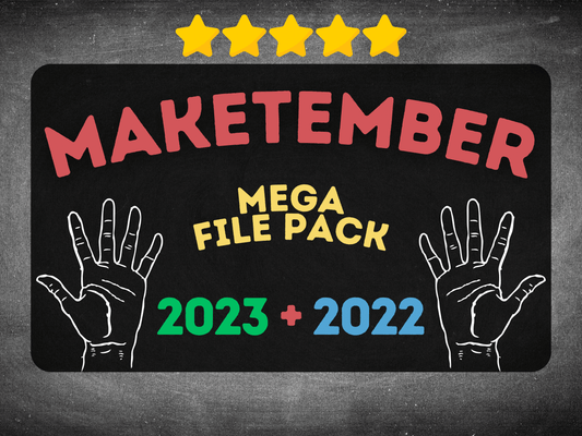 2023 + 2022 Maketember Mega File Pack