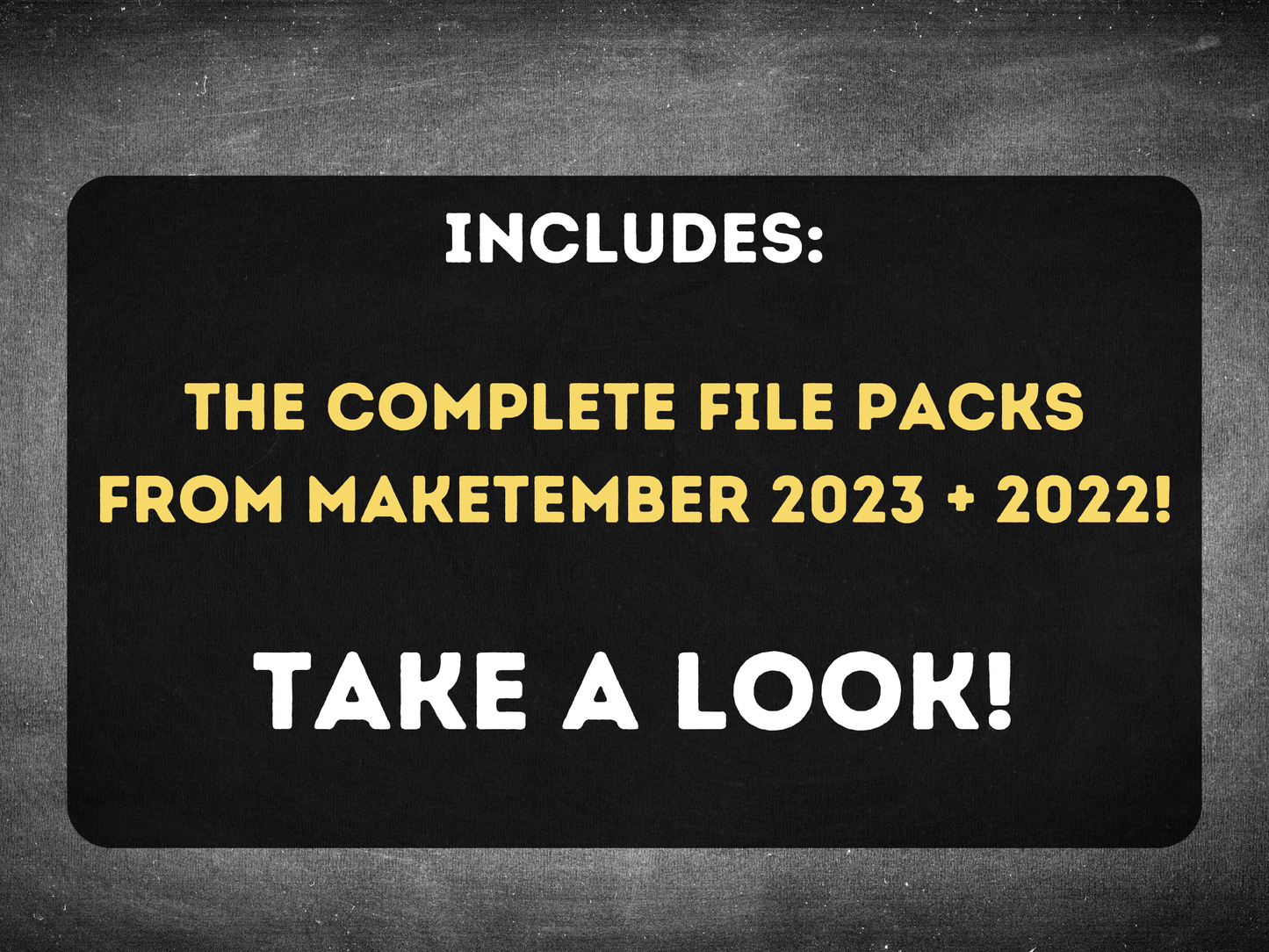 2023 + 2022 Maketember Mega File Pack