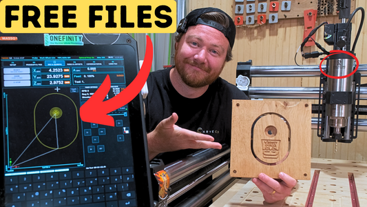 FREE Onefinity Elite GCODE Masso File (Whiskey Smoker)