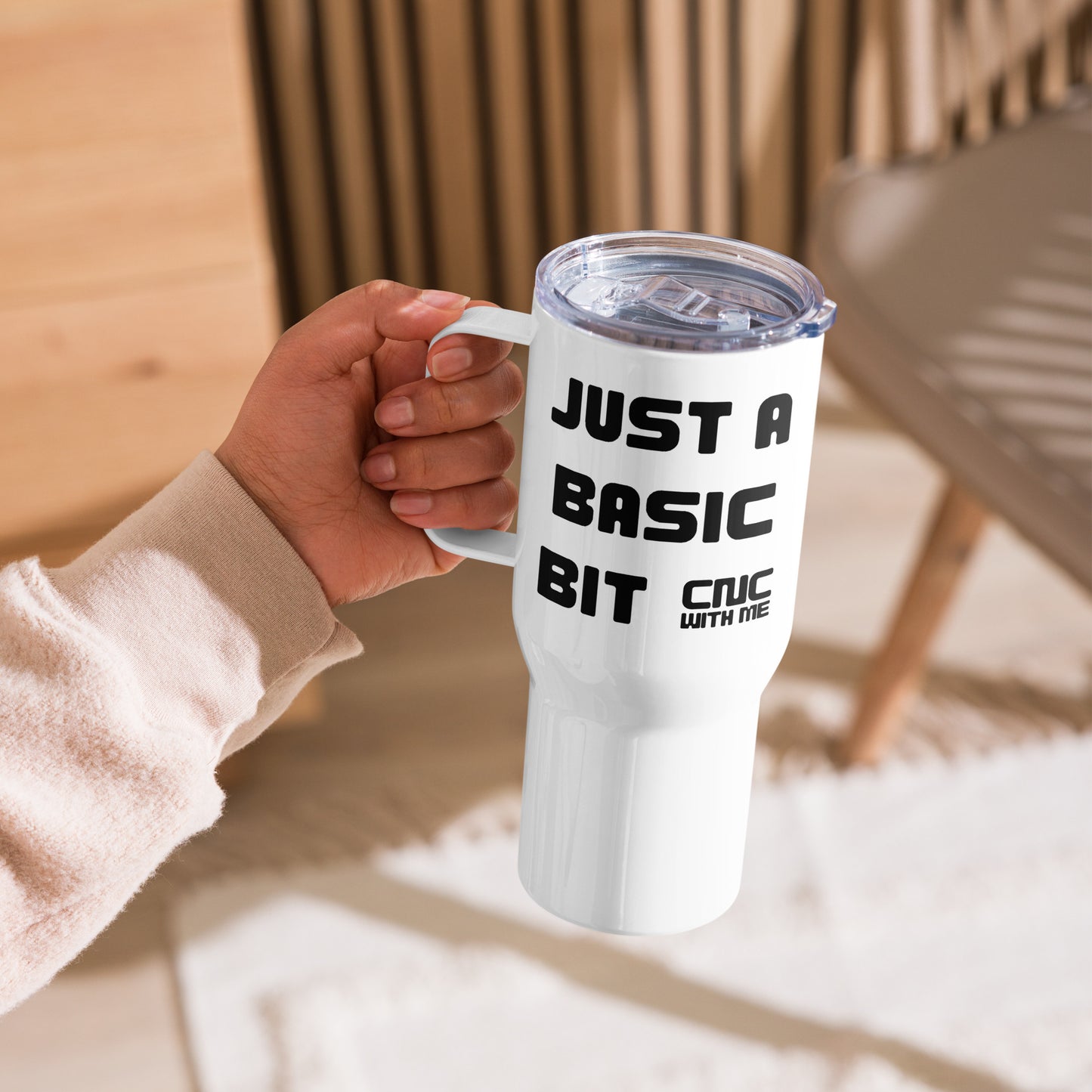 Basic Bit Travel Mug With A Handle
