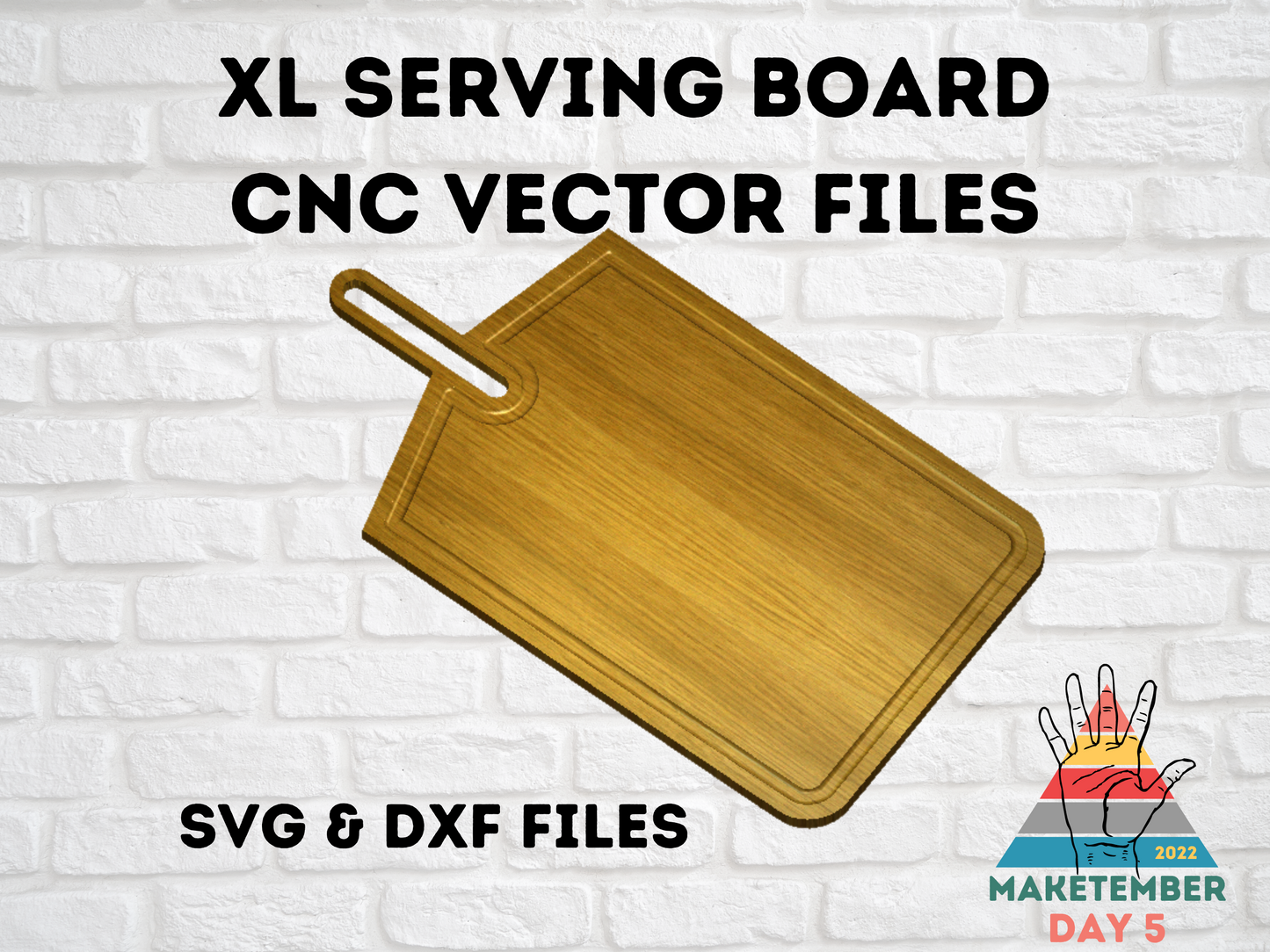 XL Serving Board - Maketember