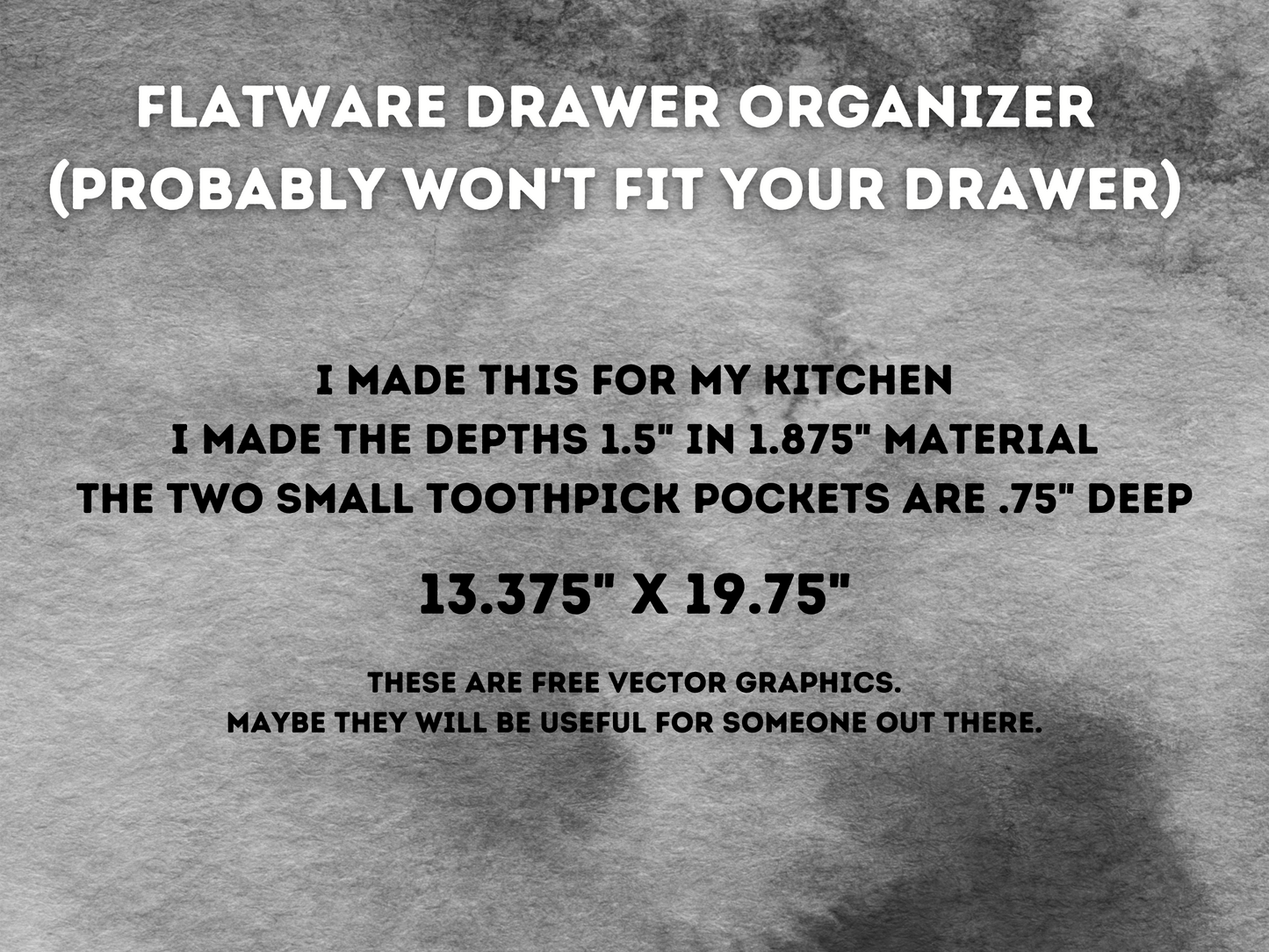 Flatware Drawer Organizer
